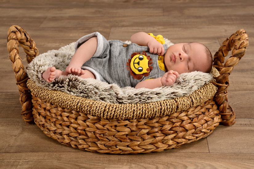 Photo portrait de bébé à Lyon