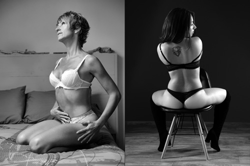 Shooting photo boudoir à Lyon